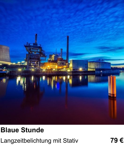 Bessere Fotos in Karlsruhe: Stadtlichter zur blauen Stunde praxisnah lernen