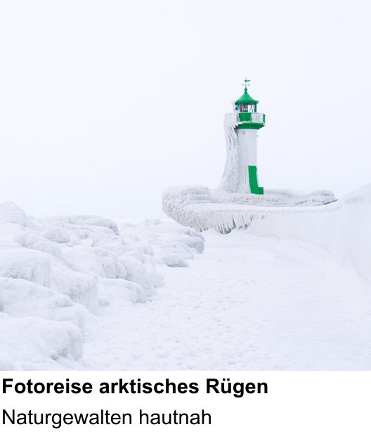 Einsteigerfreundlicher Fotokurs: Fotoreise arktisches Rügen – Naturgewalten hautnah