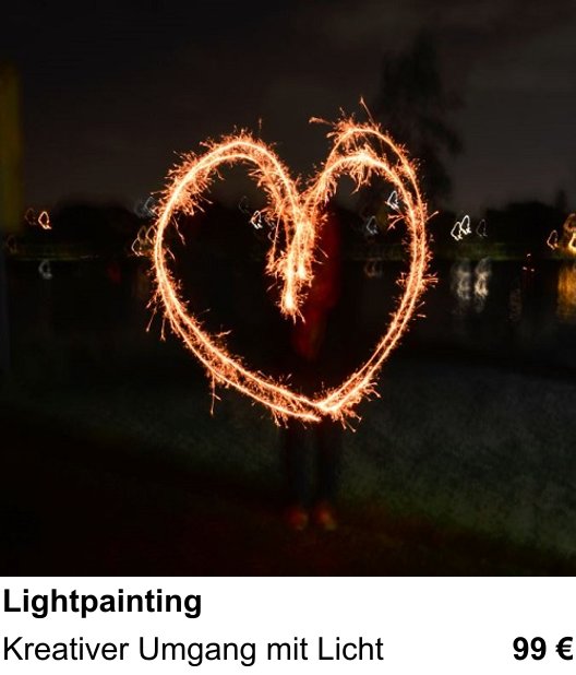 Bessere Fotos in Karlsruhe: Lightpainting praxisnah lernen