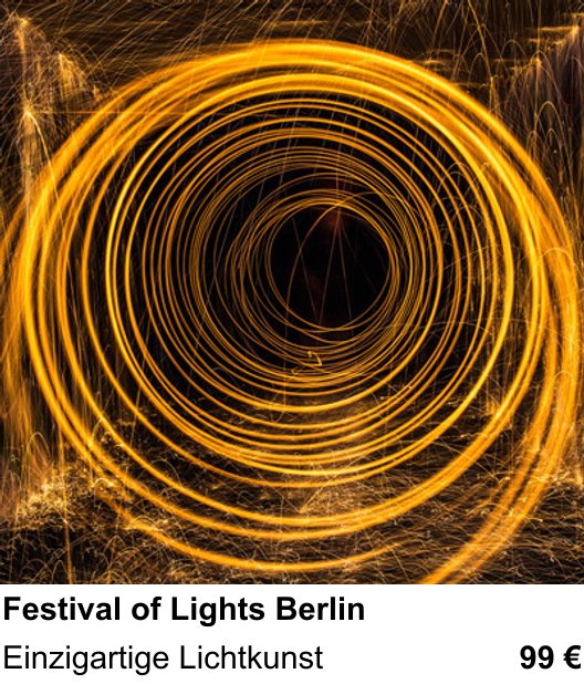 Einsteigerfreundlicher Fotokurs: Festival of Lights Berlin – Einzigartige Lichtkunst