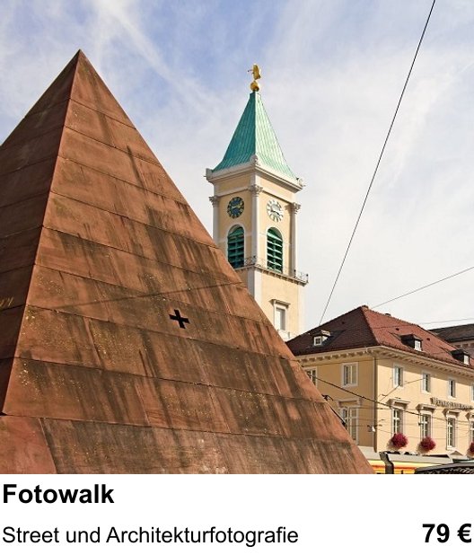 Bessere Fotos in Karlsruhe: Stadtfotografie mit neuen Perspektiven praxisnah lernen