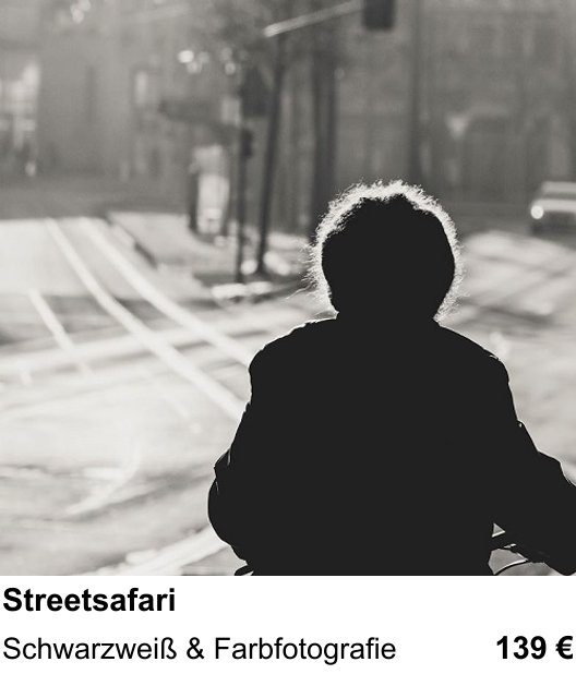 Bessere Fotos in Karlsruhe: Streetsafari praxisnah lernen