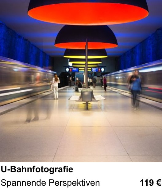 Bessere Fotos in Karlsruhe: U-Bahnfotografie praxisnah lernen